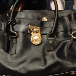Michael Kors Black Satchel Bag